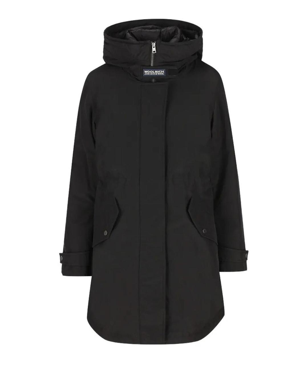 WOOLRICH Черная парка, фото 1