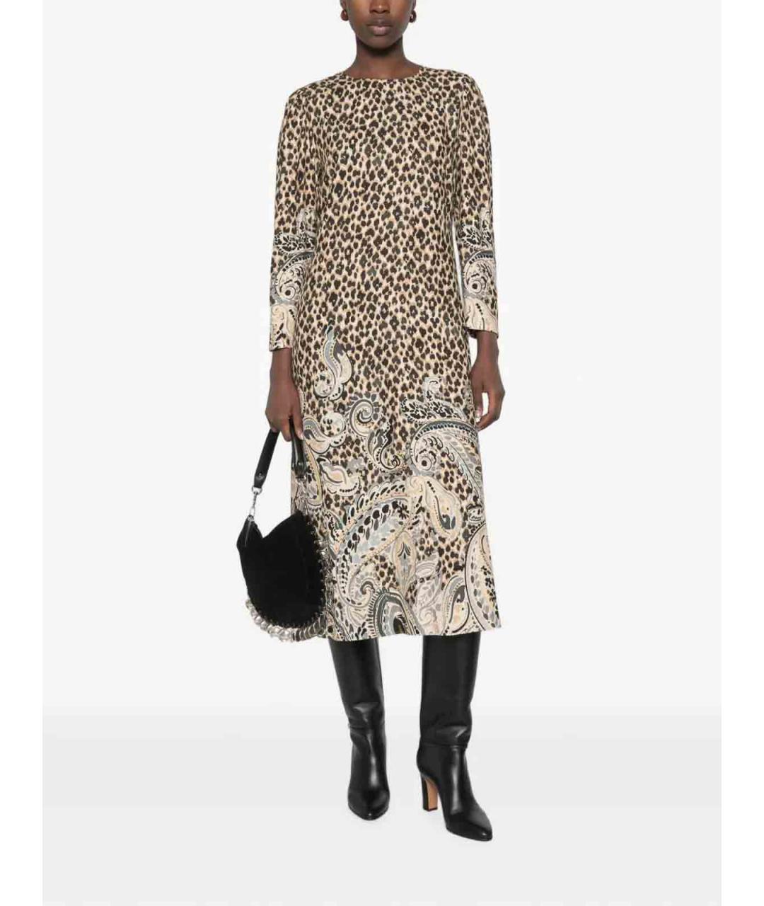 ETRO Мульти вискозное повседневное платье, фото 2