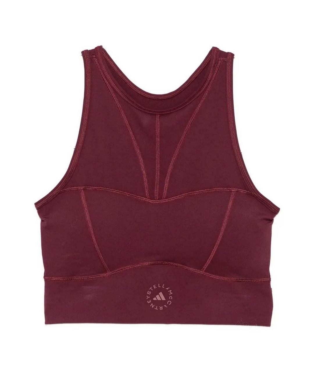 ADIDAS BY STELLA MCCARTNEY Бордовая майка, фото 1