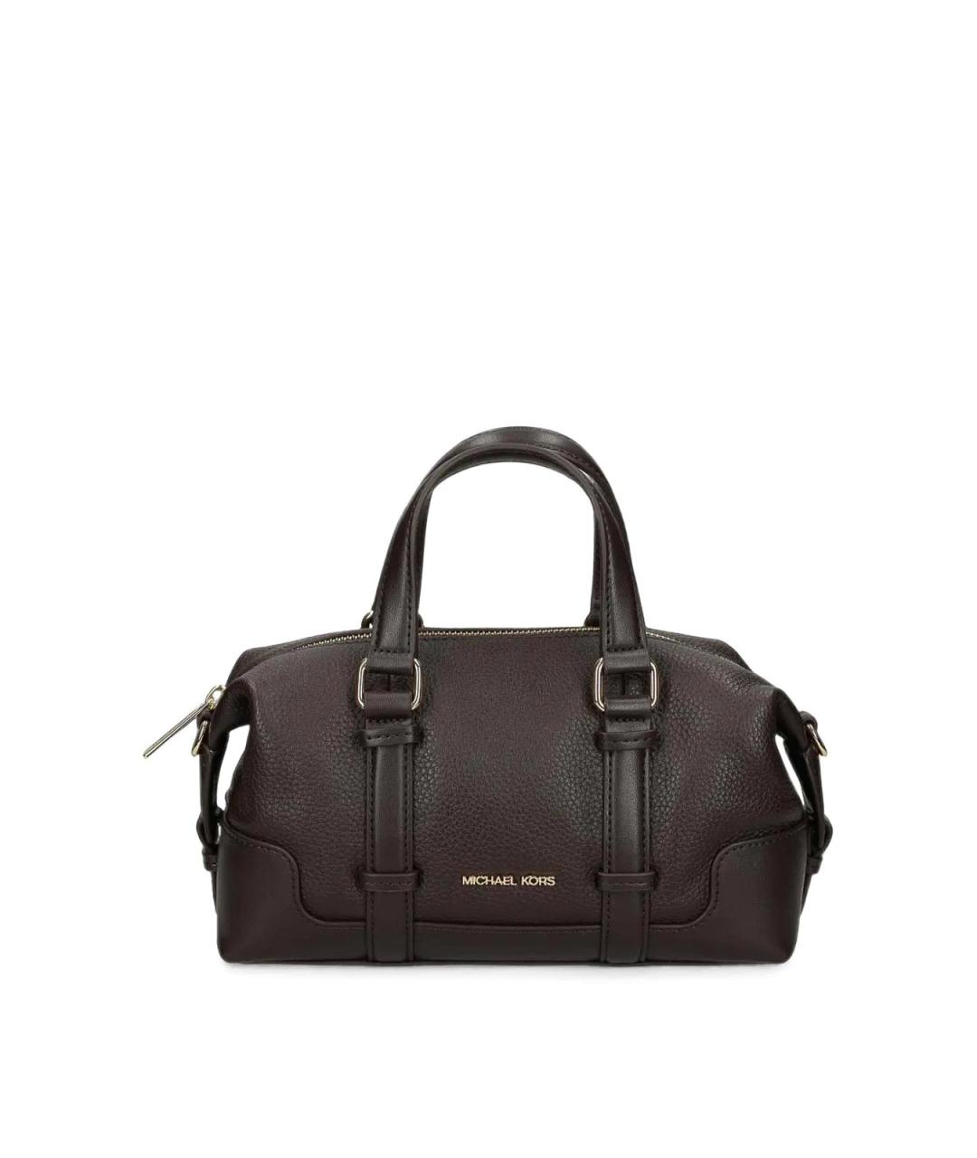 MICHAEL KORS Коричневая кожаная сумка тоут, фото 5