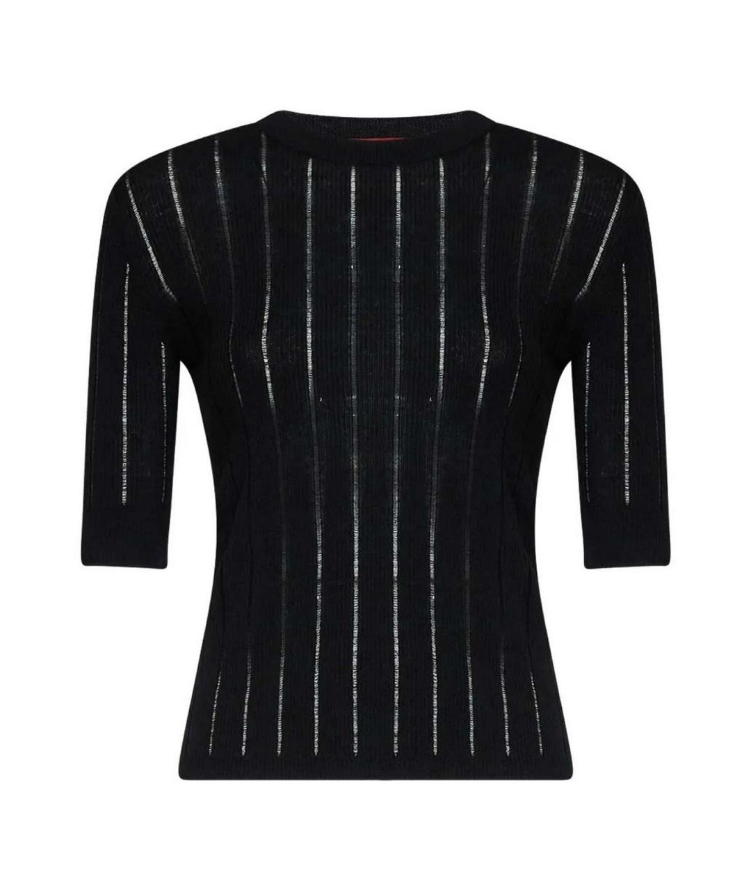 MAX MARA STUDIO Черный джемпер / свитер, фото 1