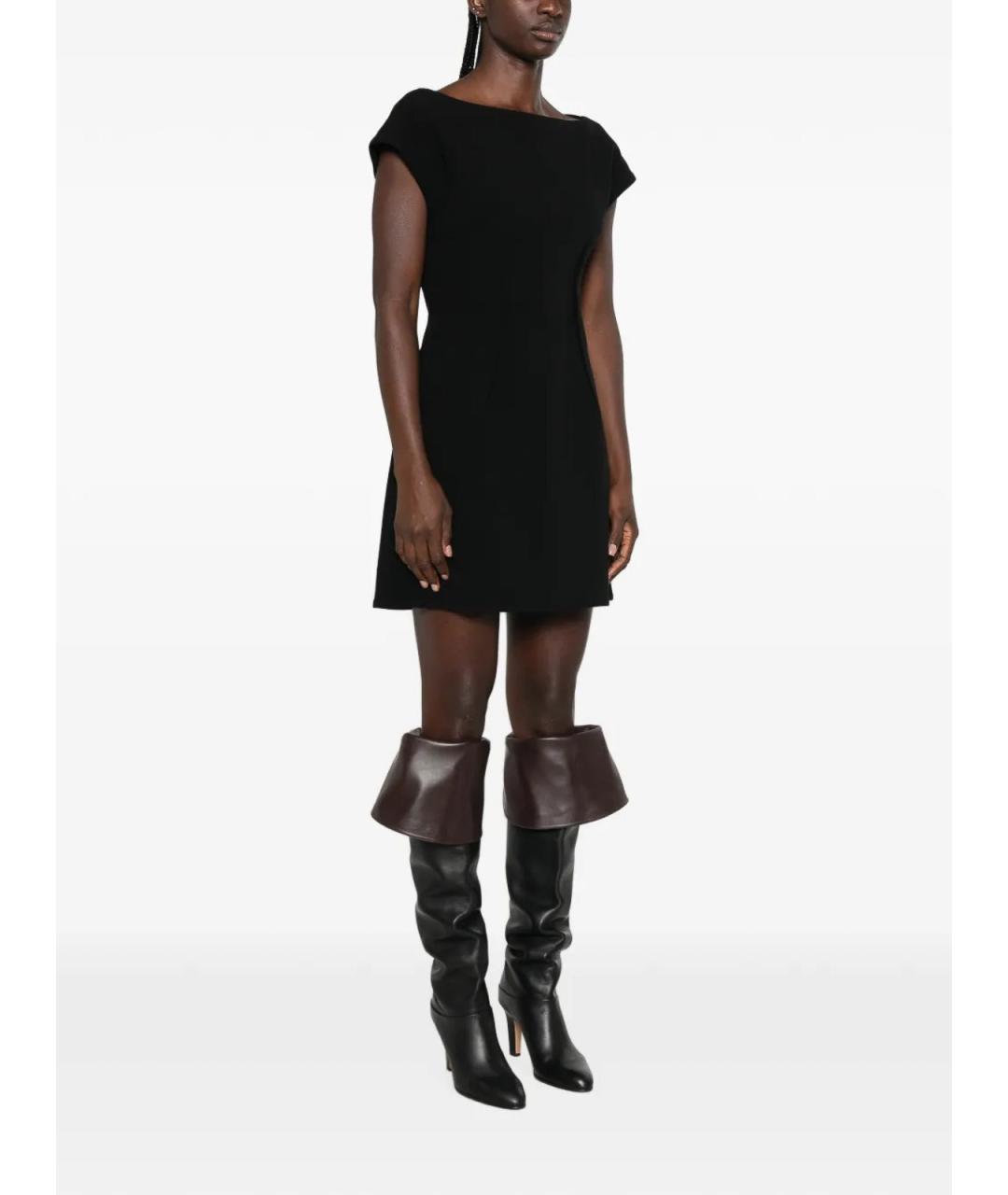 PROENZA SCHOULER Черное полиэстеровое коктейльное платье, фото 3