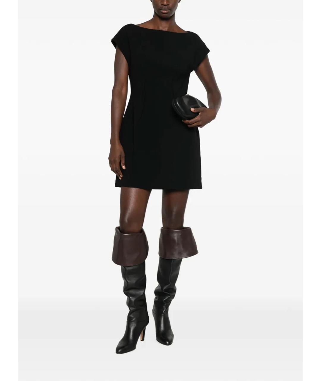 PROENZA SCHOULER Черное полиэстеровое коктейльное платье, фото 2