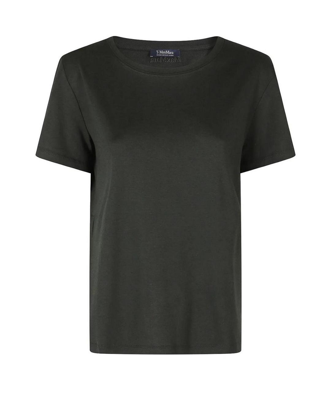 MAX MARA Зеленая футболка, фото 1