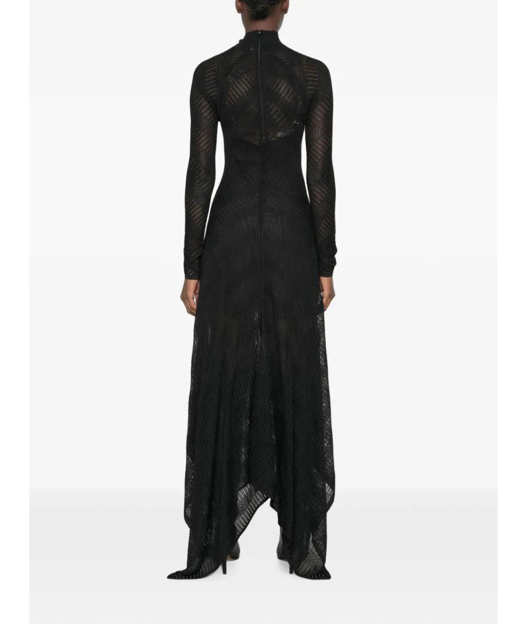 ZIMMERMANN Черное вискозное коктейльное платье, фото 4