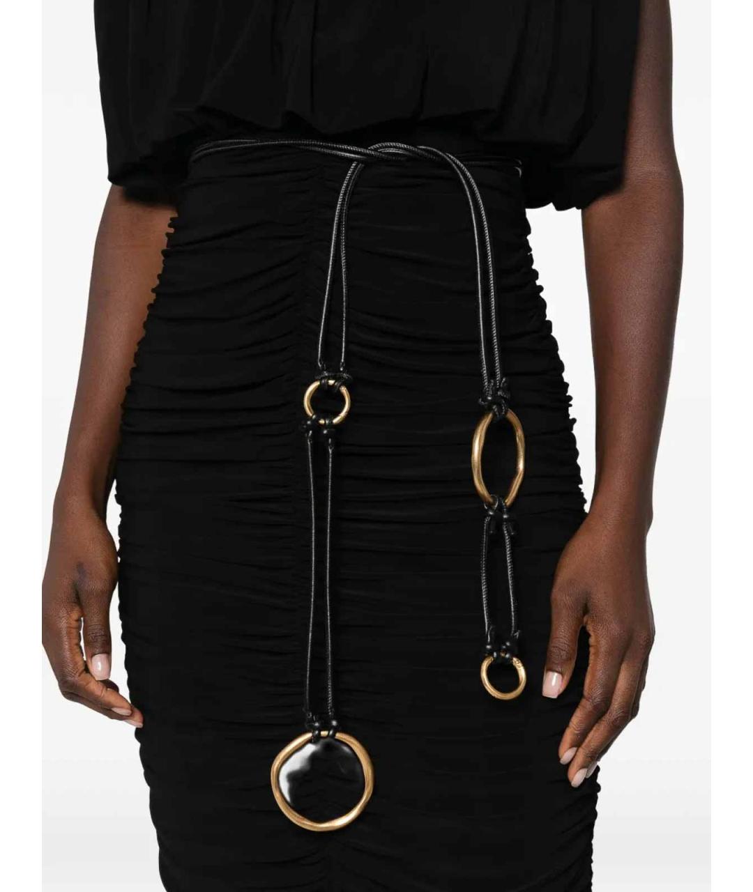 AJE Черное полиэстеровое вечернее платье, фото 2
