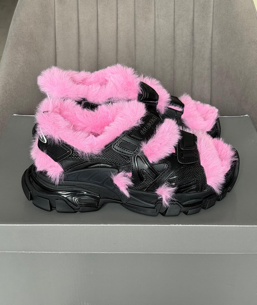BALENCIAGA Черные сандалии, фото 9
