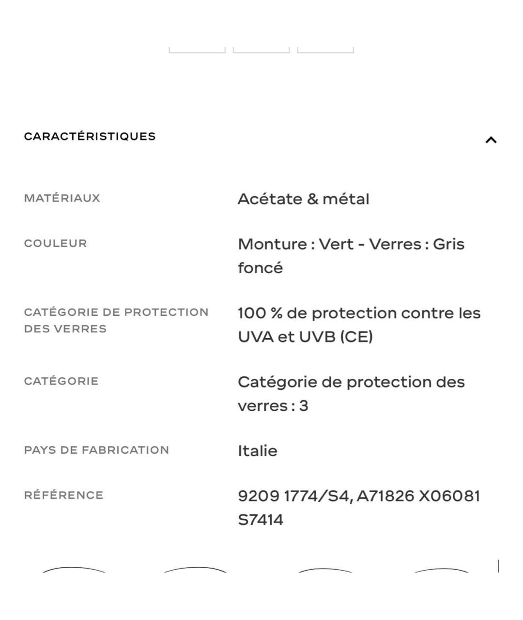 CHANEL Зеленые металлические солнцезащитные очки, фото 5