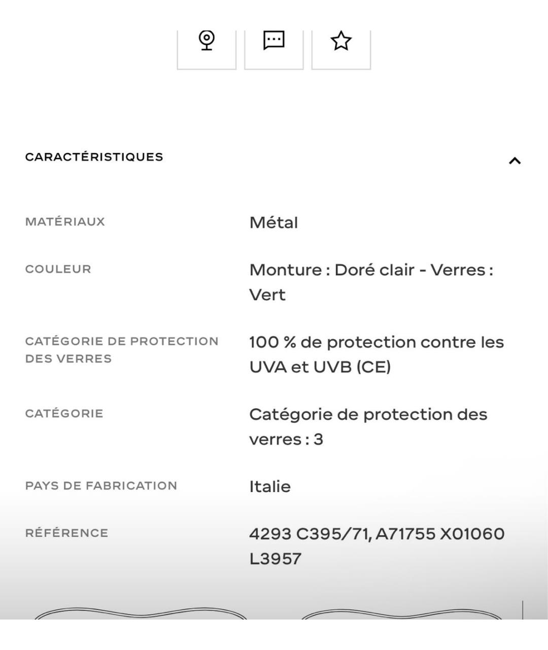 CHANEL Зеленые металлические солнцезащитные очки, фото 5
