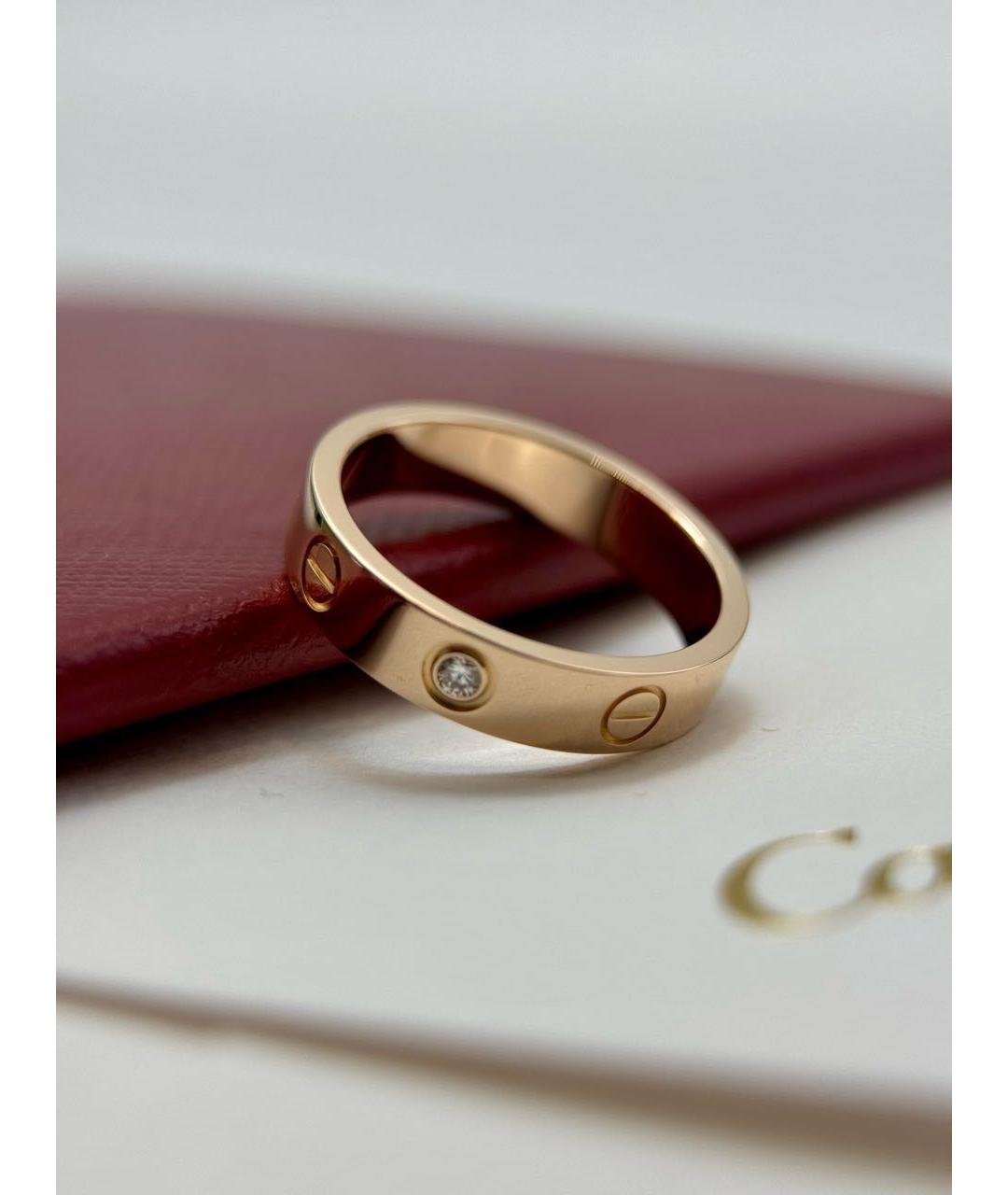 CARTIER Золотое кольцо из розового золота, фото 4