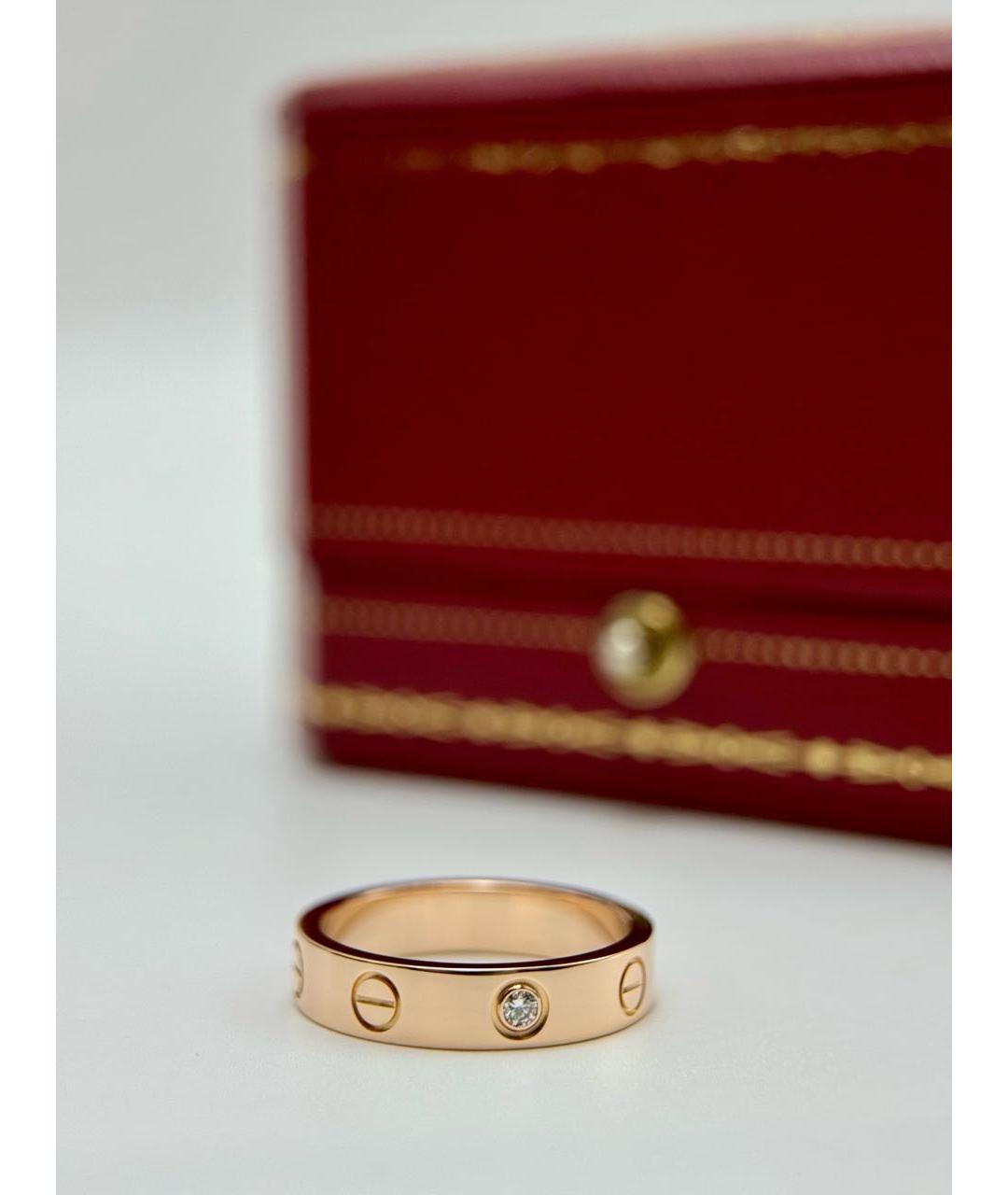 CARTIER Золотое кольцо из розового золота, фото 2