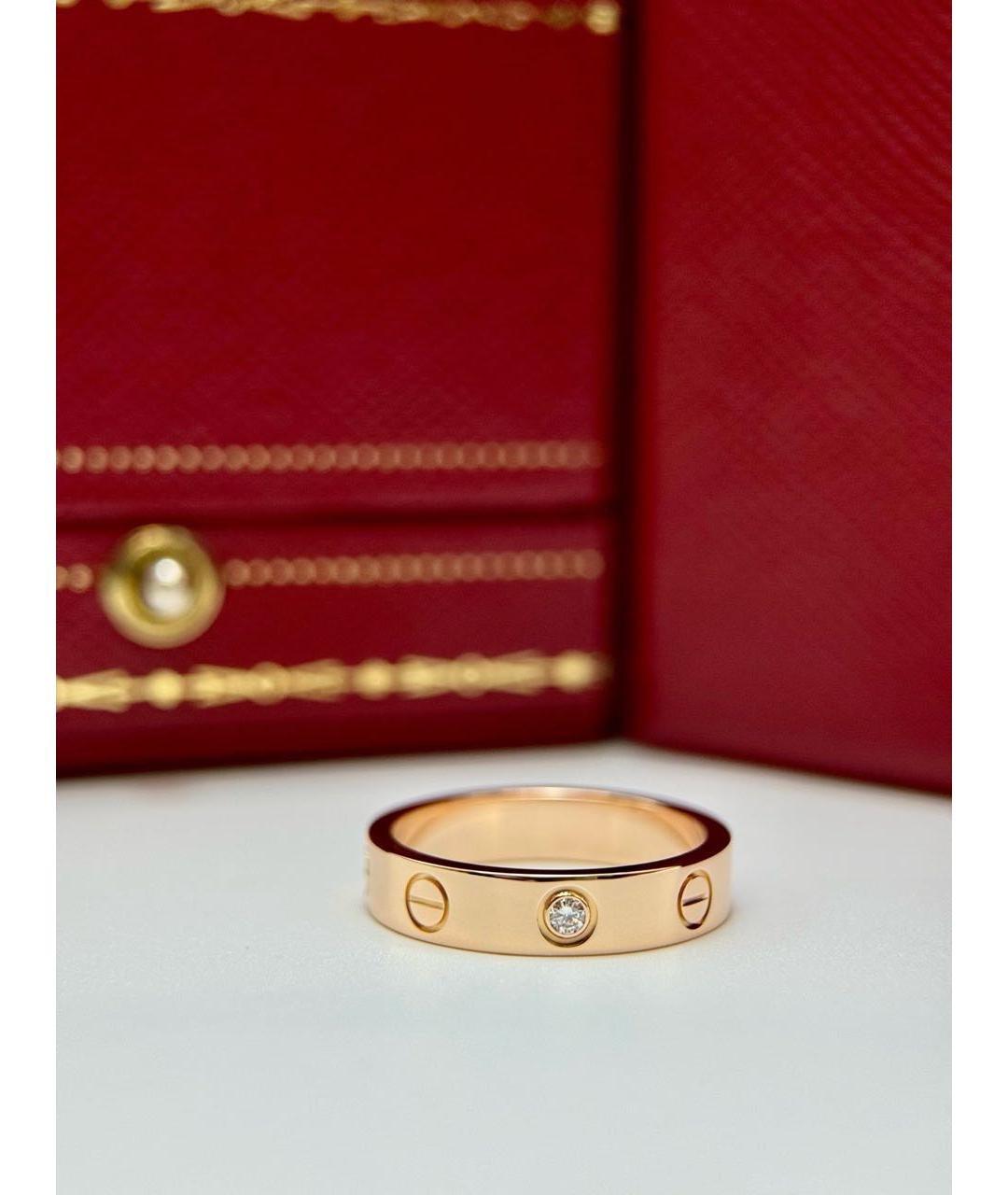 CARTIER Золотое кольцо из розового золота, фото 5