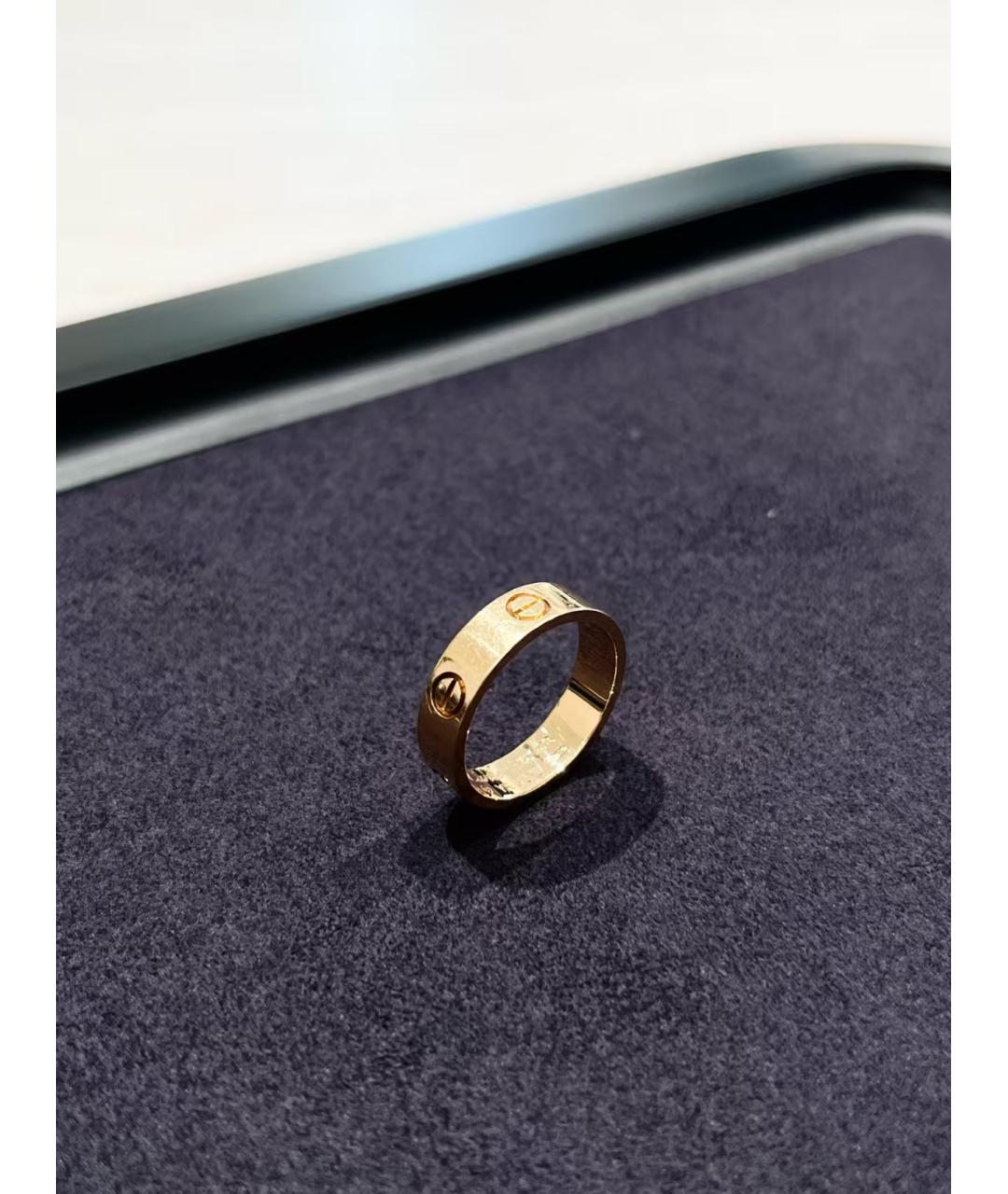 CARTIER Золотое кольцо, фото 2