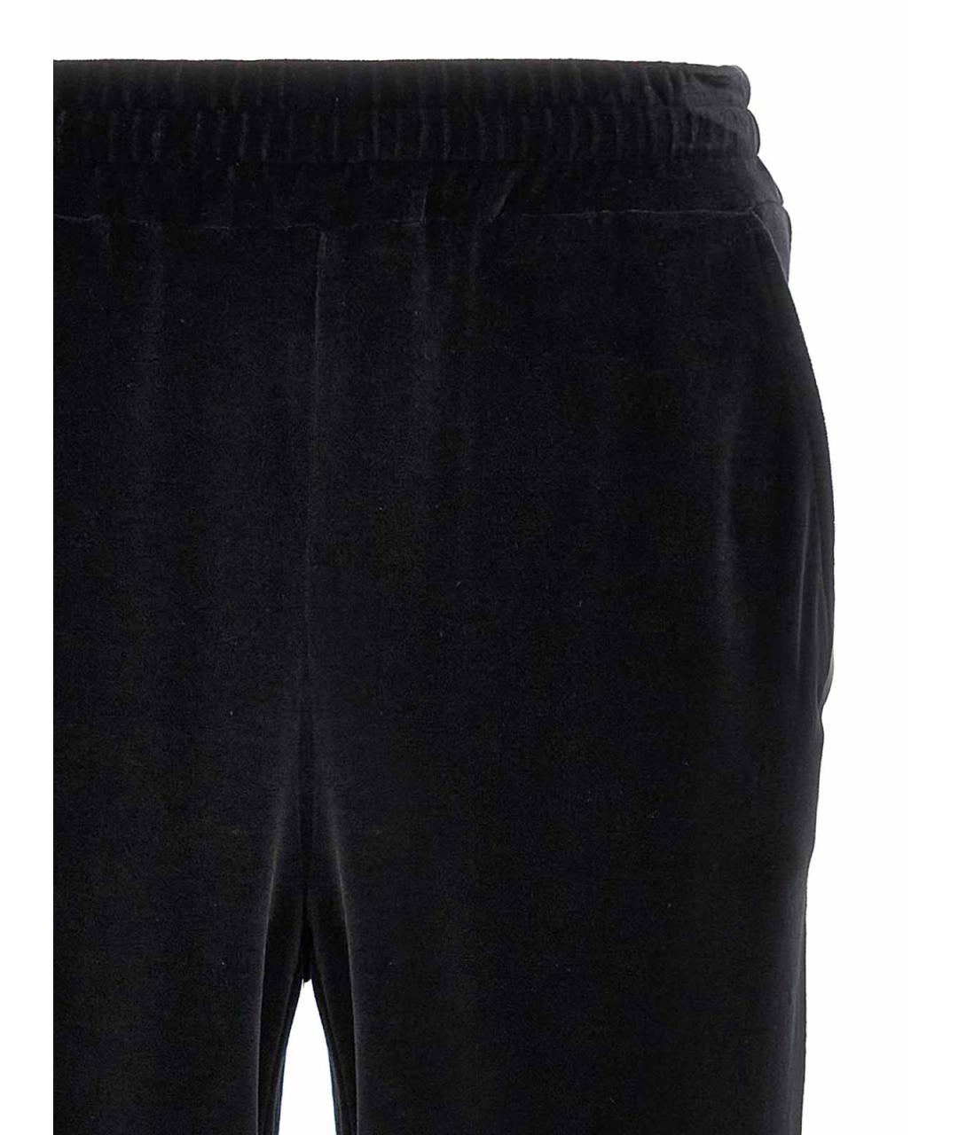 DOLCE&GABBANA Черные хлопковые спортивные брюки и шорты, фото 3