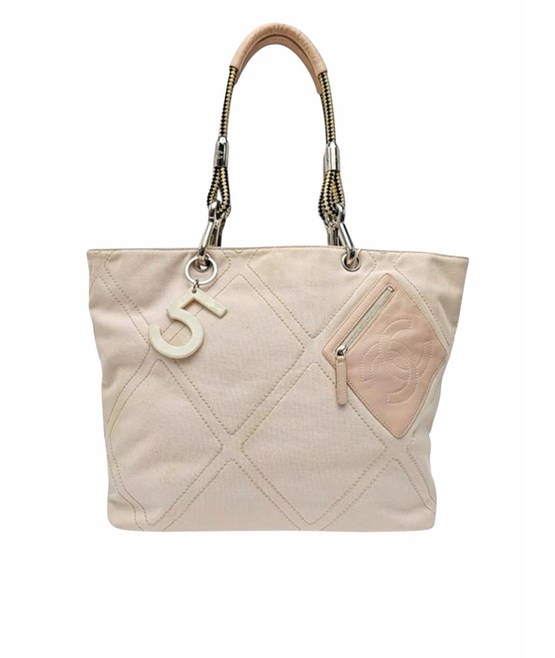 CHANEL Розовая сумка тоут, фото 1