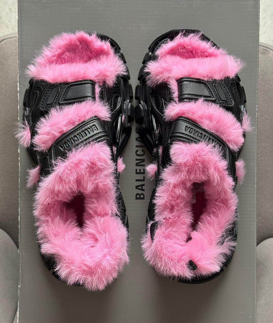 BALENCIAGA Черные сандалии, фото 6