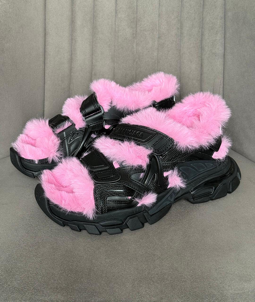 BALENCIAGA Черные сандалии, фото 8