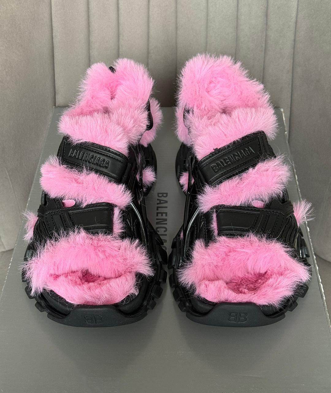 BALENCIAGA Черные сандалии, фото 3
