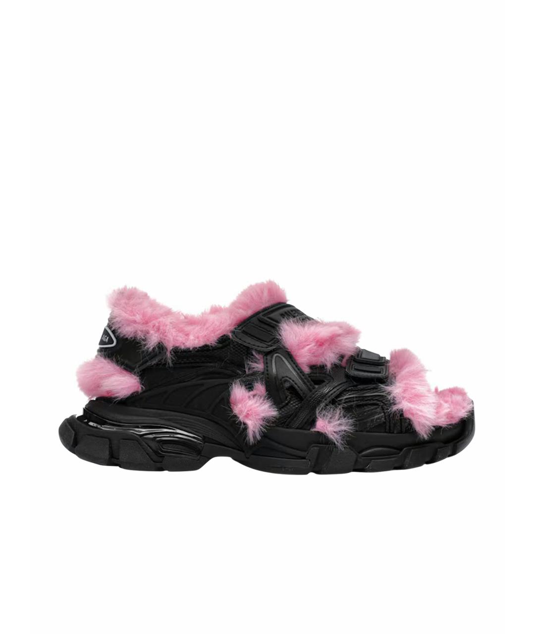 BALENCIAGA Черные сандалии, фото 1
