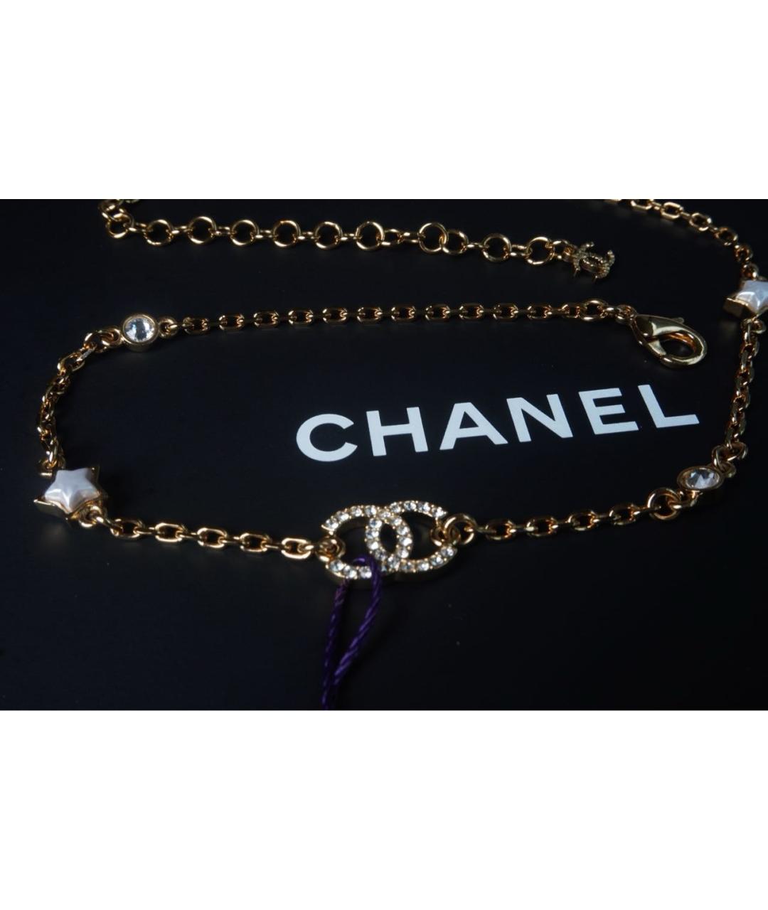 CHANEL Золотое колье, фото 2