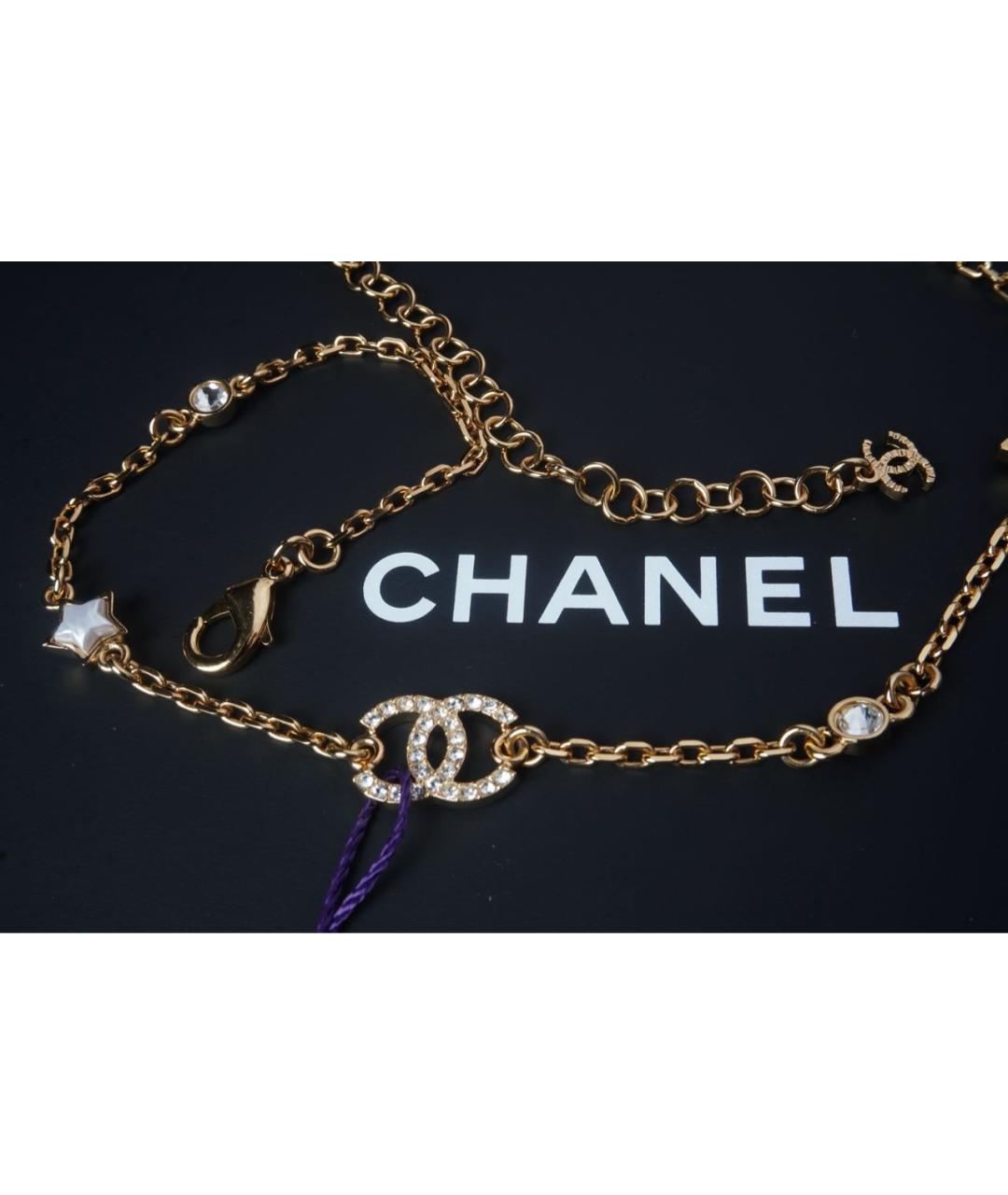CHANEL Золотое колье, фото 4