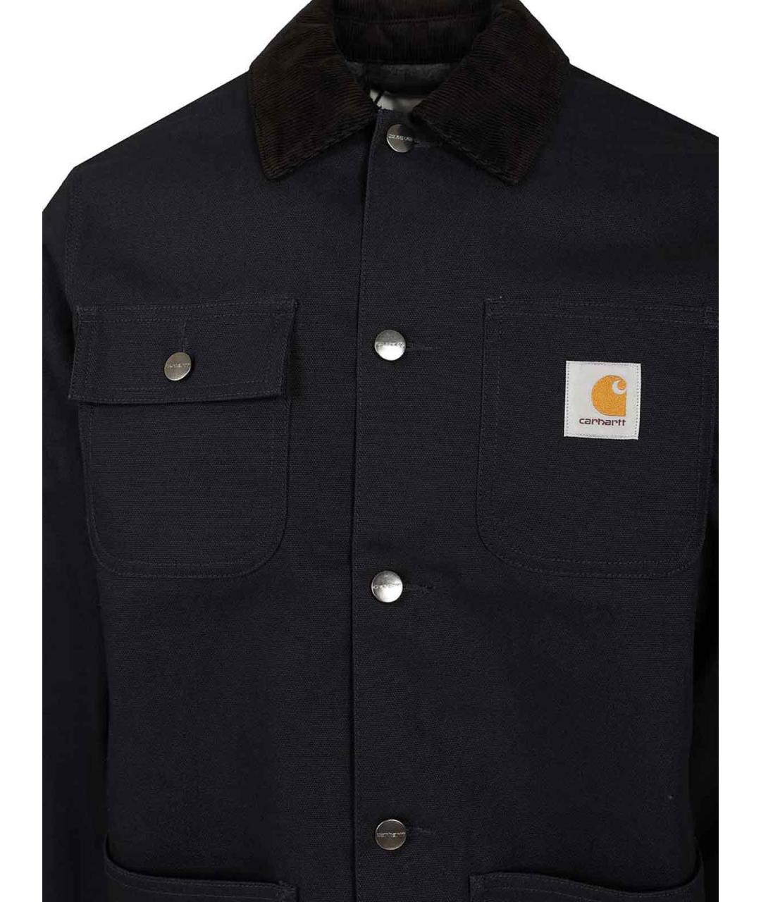 CARHARTT Темно-синяя хлопковая куртка, фото 4