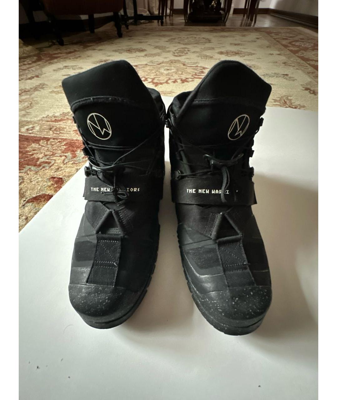 NIKE Черные высокие ботинки, фото 2