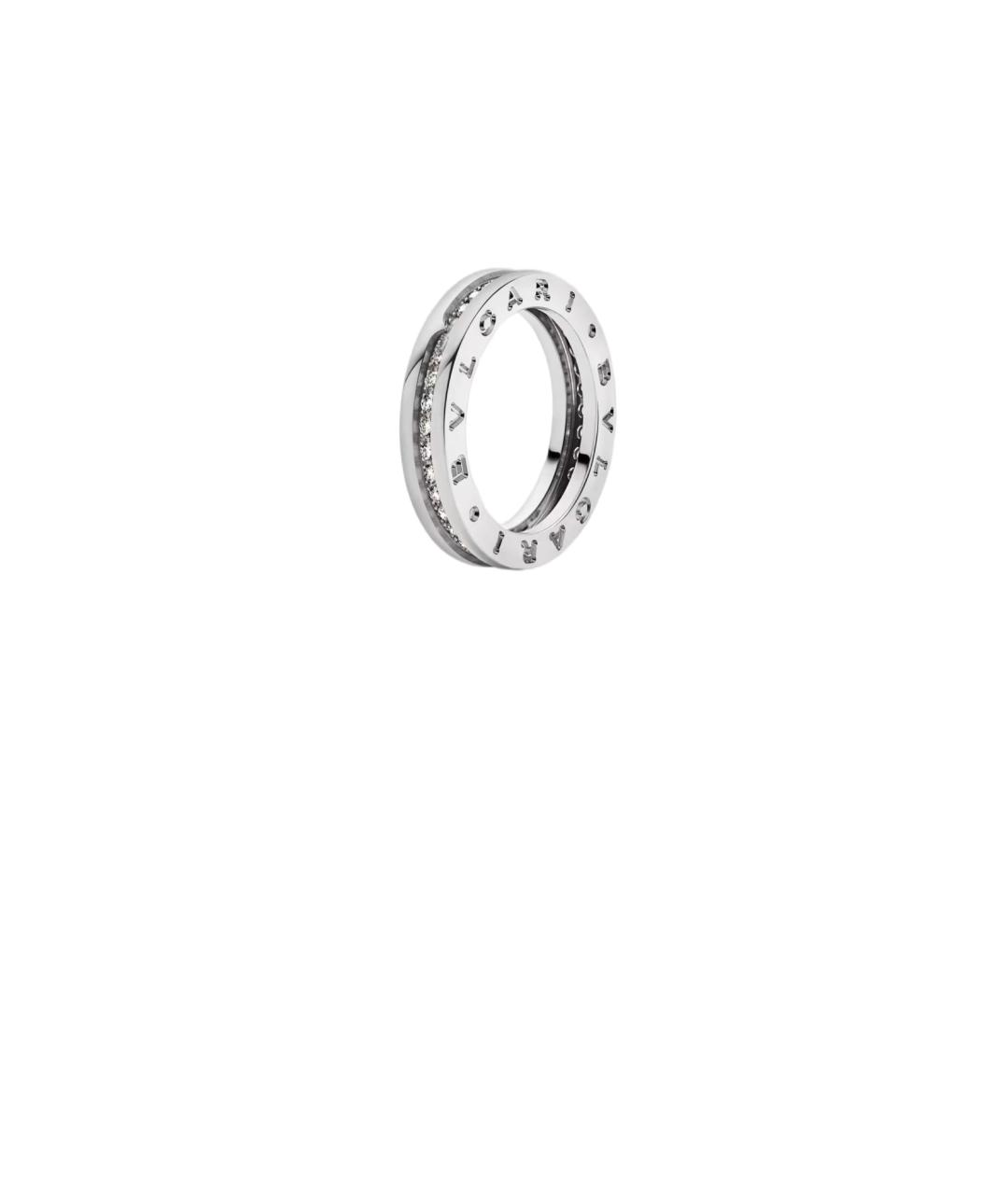 BVLGARI Серебряное кольцо из белого золота, фото 5