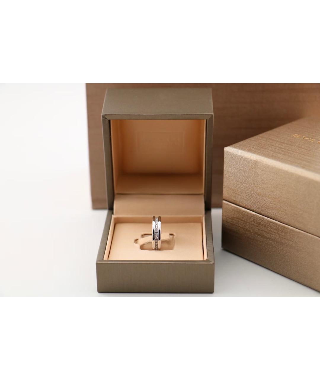 BVLGARI Серебряное кольцо из белого золота, фото 2