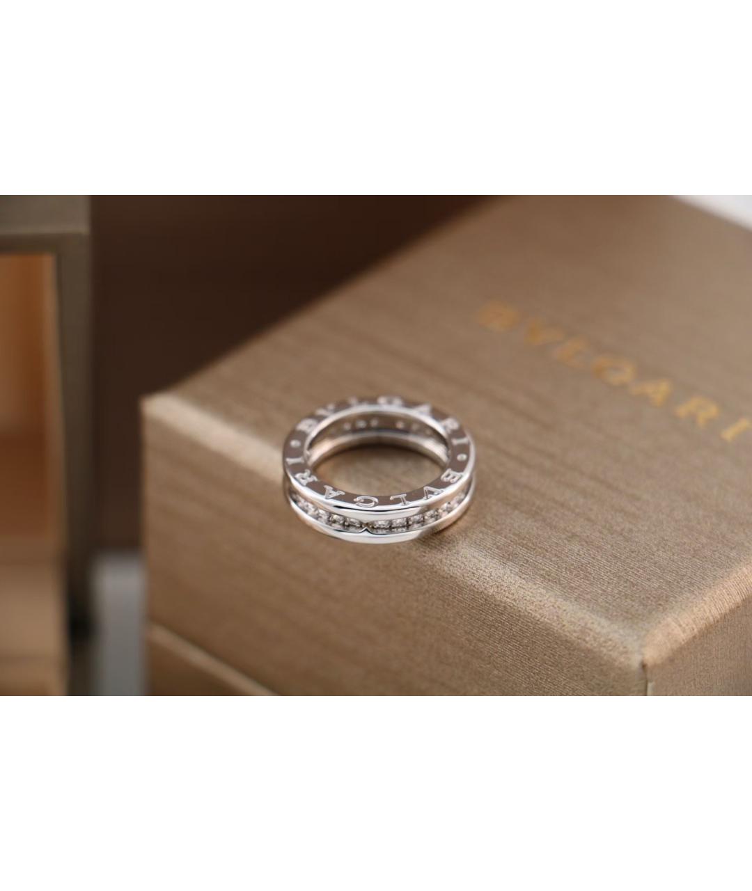 BVLGARI Серебряное кольцо из белого золота, фото 3