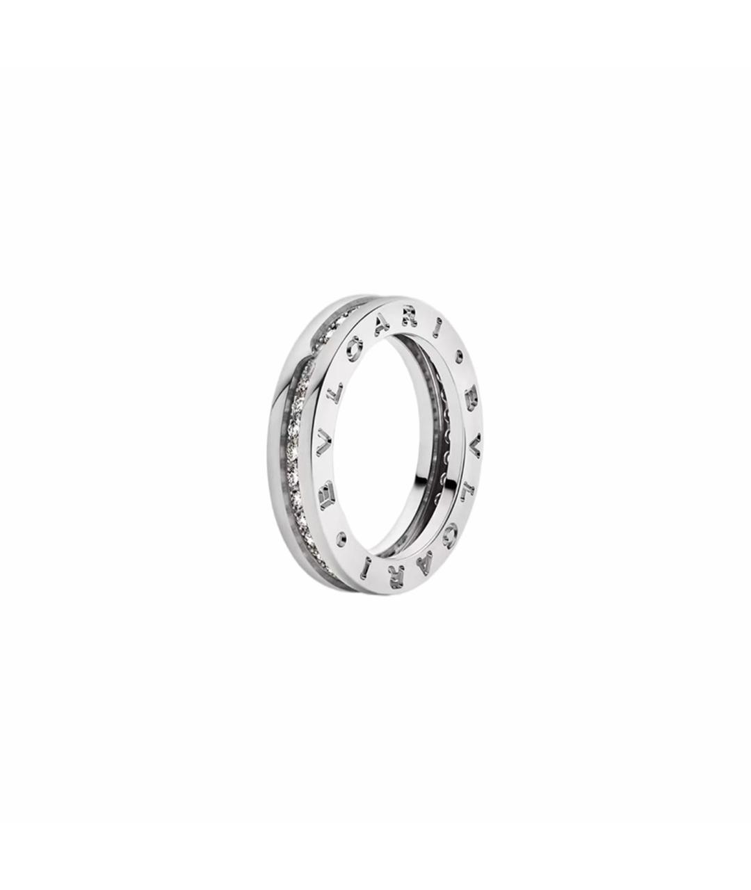 BVLGARI Серебряное кольцо из белого золота, фото 1