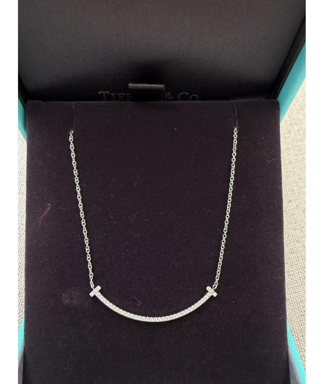 TIFFANY&CO Серебряные запонки из белого золота, фото 2