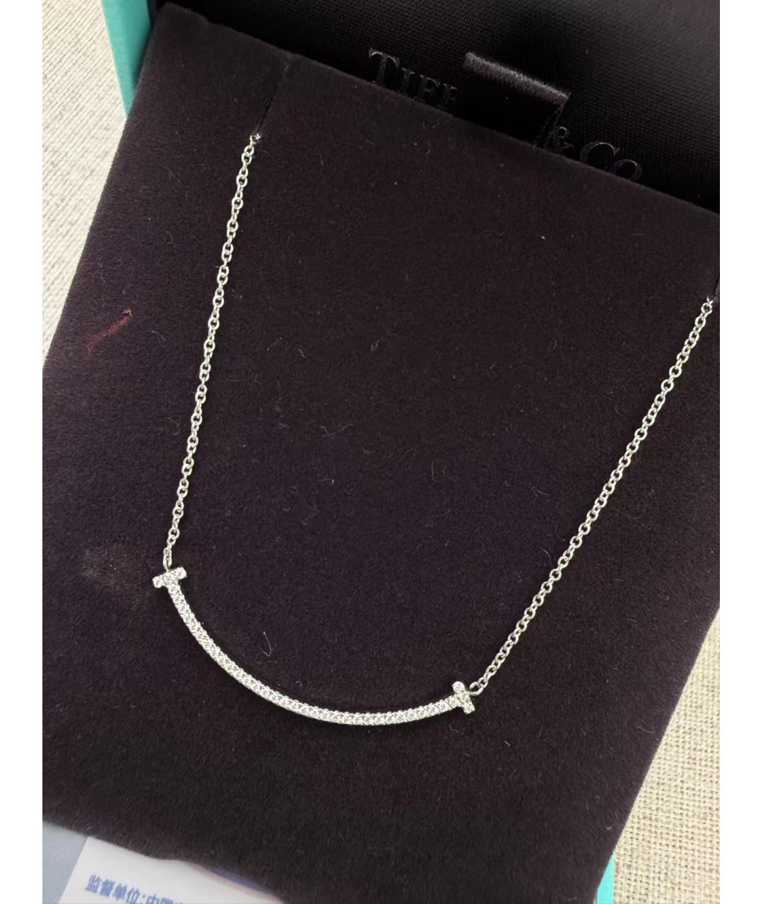 TIFFANY&CO Серебряные запонки из белого золота, фото 3