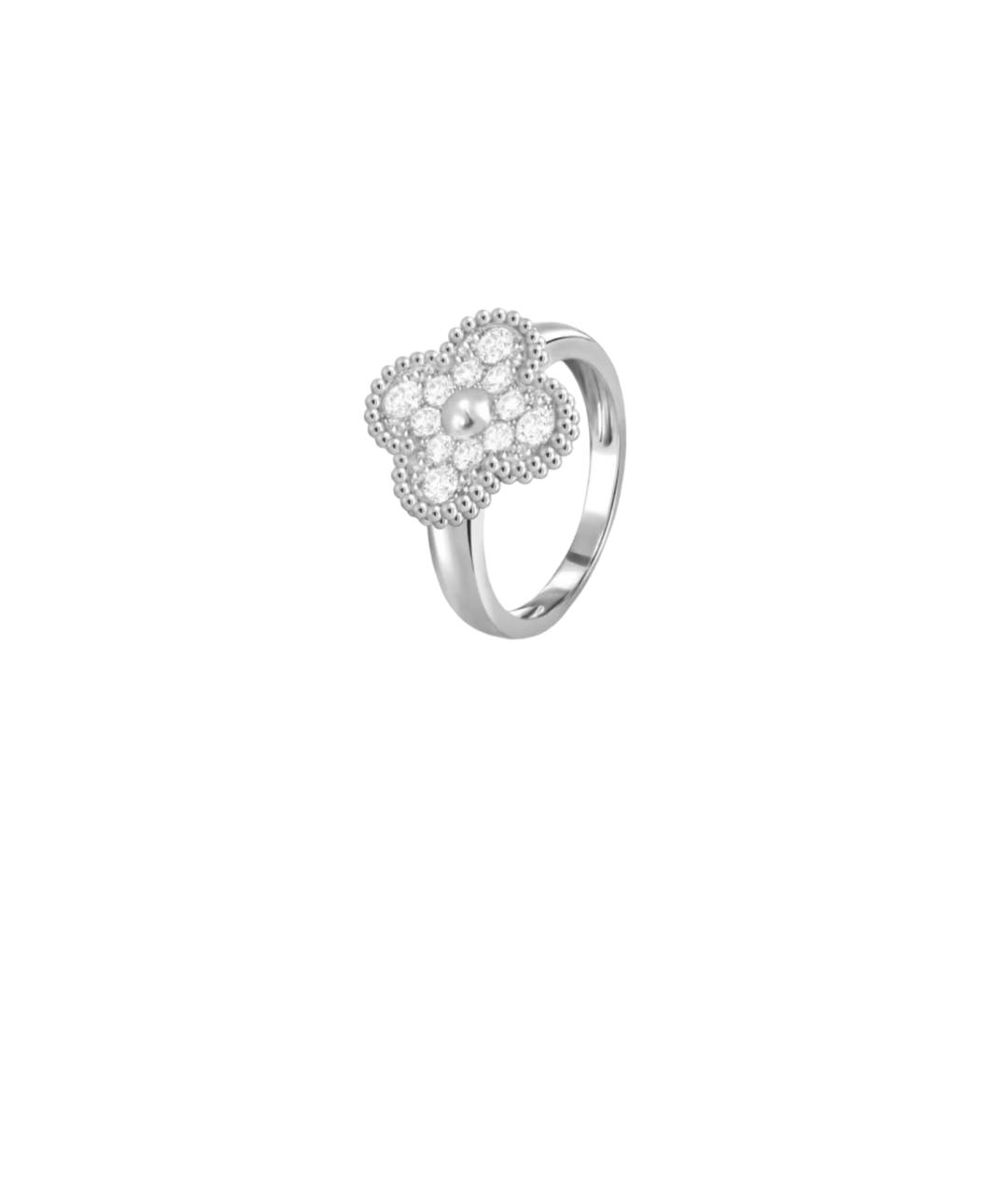 VAN CLEEF & ARPELS Серебряное кольцо из белого золота, фото 5