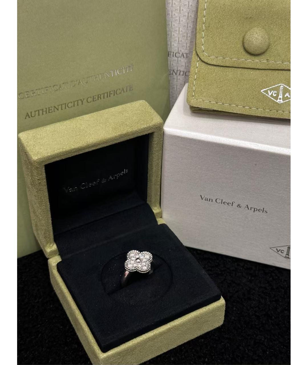 VAN CLEEF & ARPELS Серебряное кольцо из белого золота, фото 2