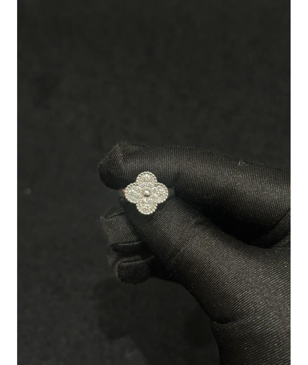 VAN CLEEF & ARPELS Серебряное кольцо из белого золота, фото 3