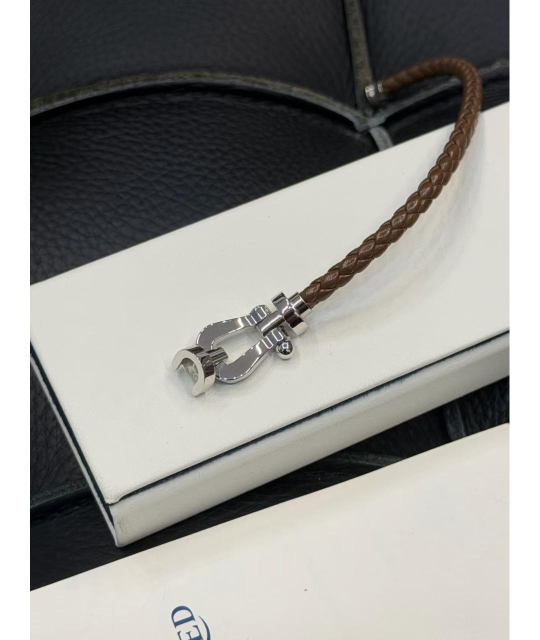 HERMES Серебряные запонки из белого золота, фото 3