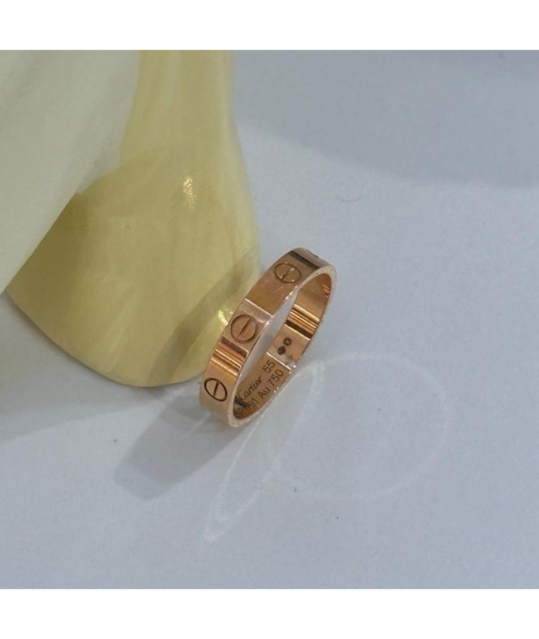 CARTIER Золотое кольцо из розового золота, фото 2