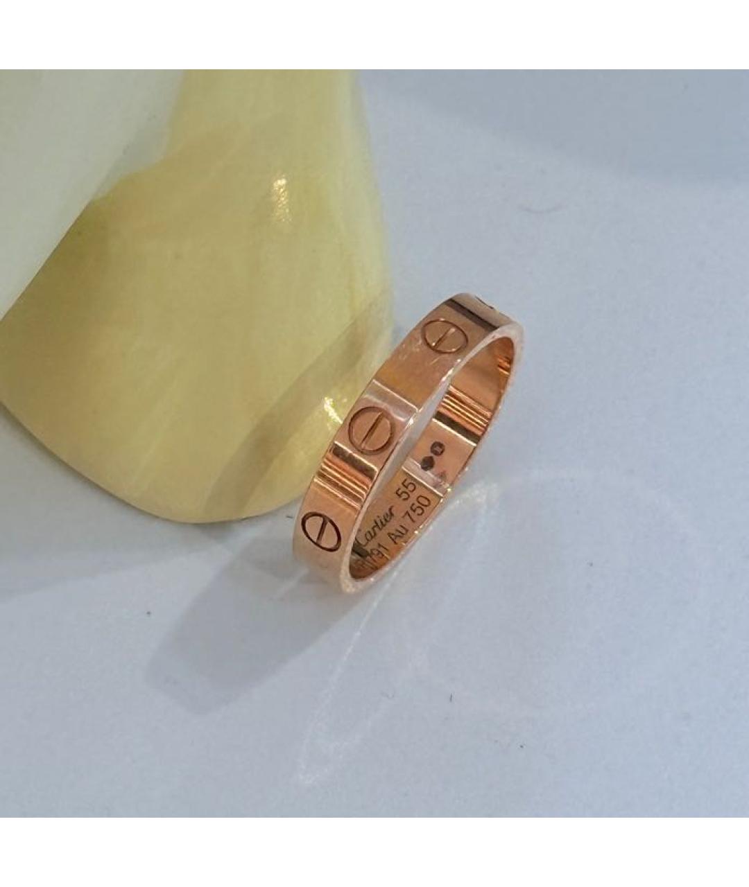 CARTIER Золотое кольцо из розового золота, фото 4