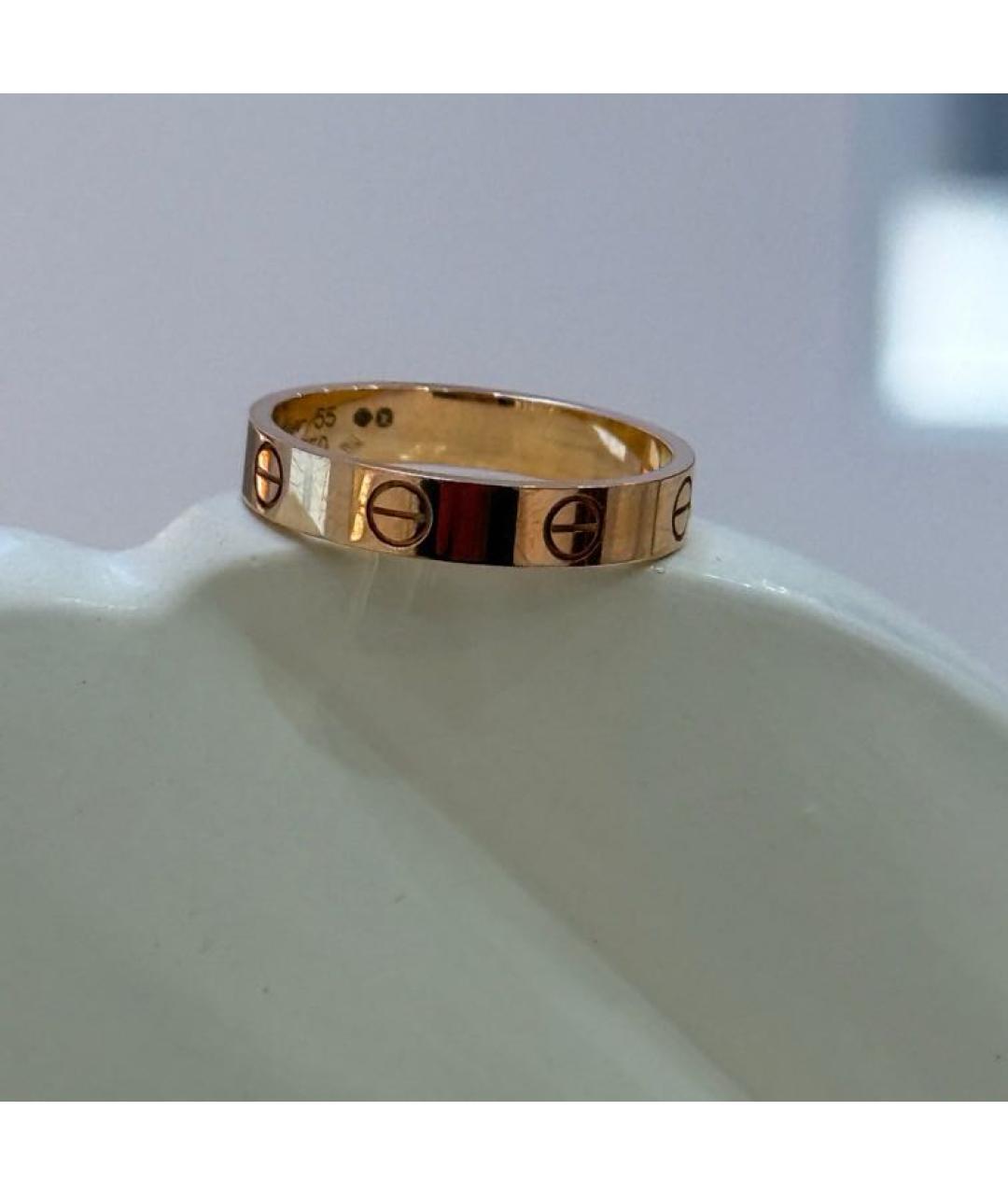 CARTIER Золотое кольцо из розового золота, фото 3