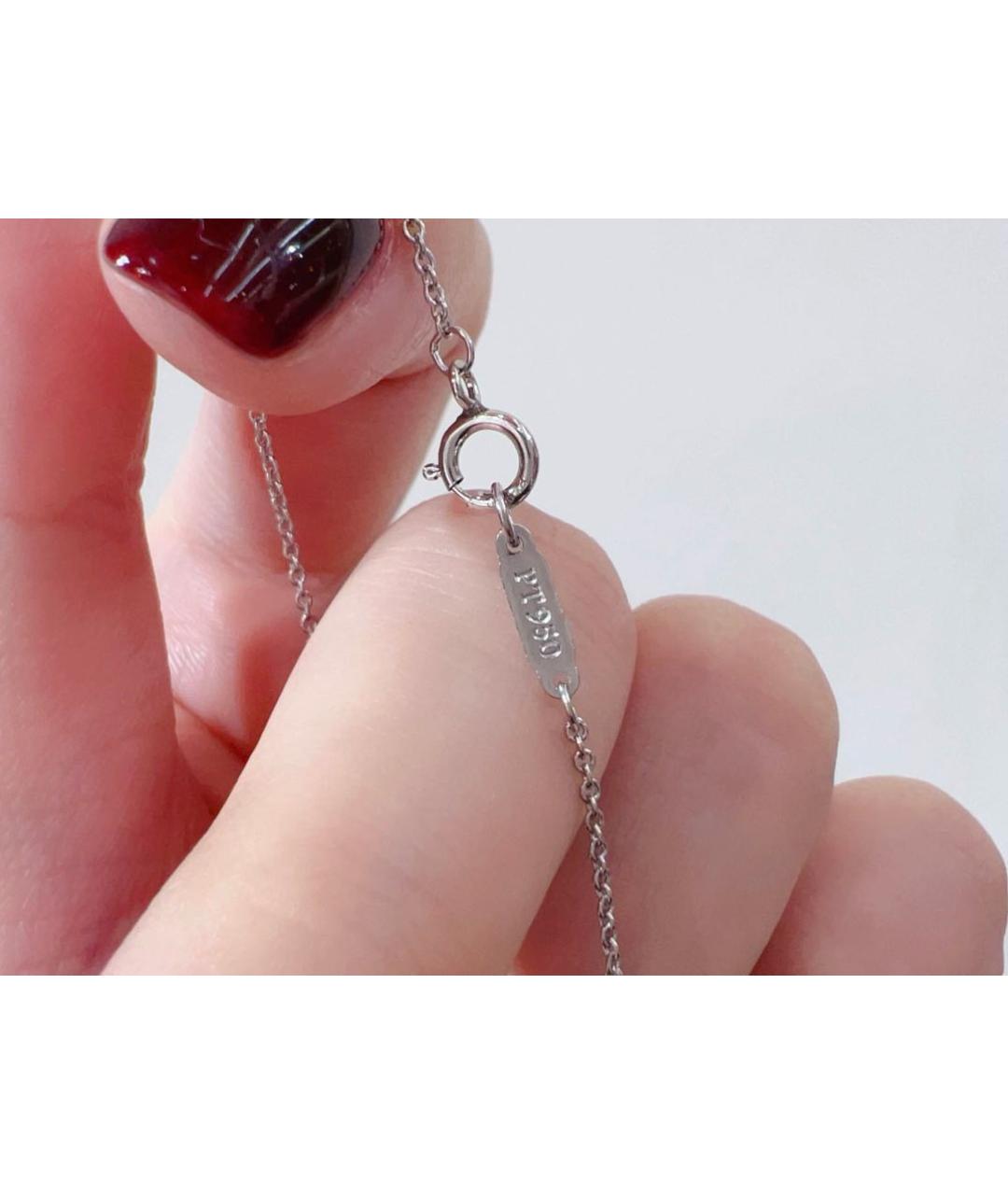 TIFFANY&CO Белое платиновое колье, фото 7