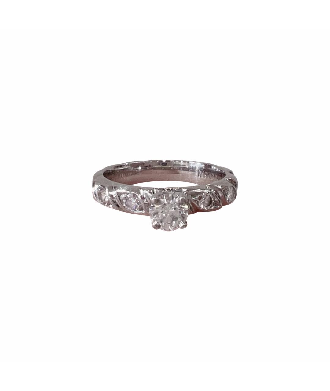 CHAUMET Белое платиновое кольцо, фото 1
