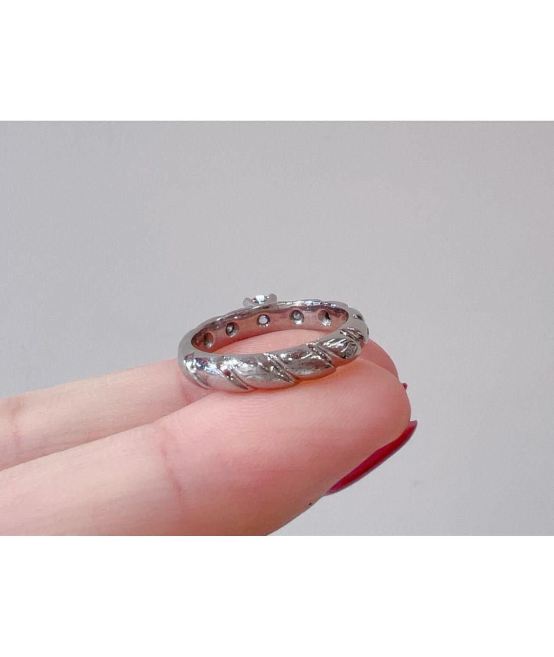 CHAUMET Белое платиновое кольцо, фото 4