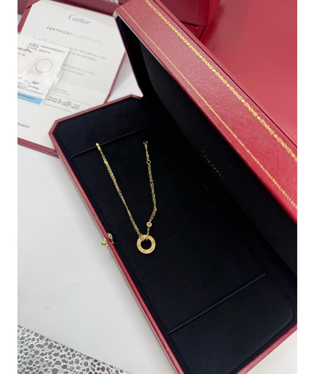 CARTIER Золотые серьги, фото 4