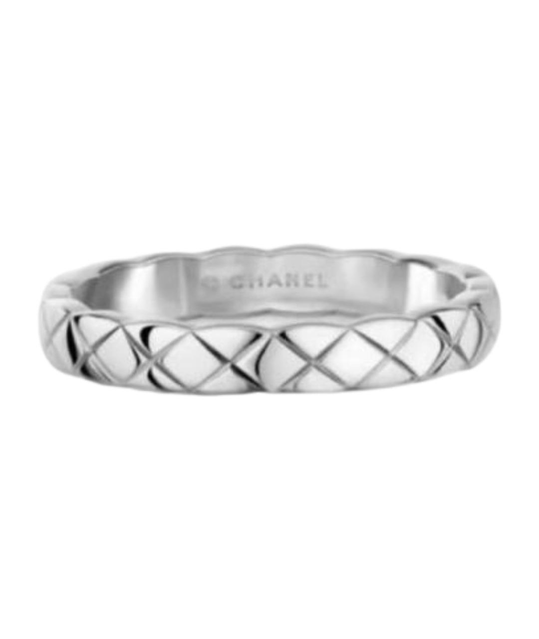 CHANEL Серебряное кольцо из белого золота, фото 1