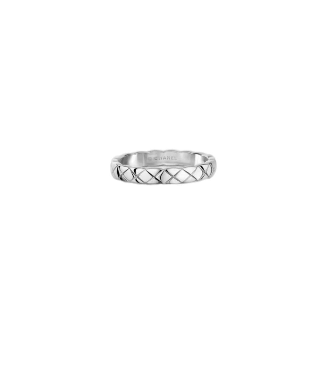CHANEL Серебряное кольцо из белого золота, фото 6