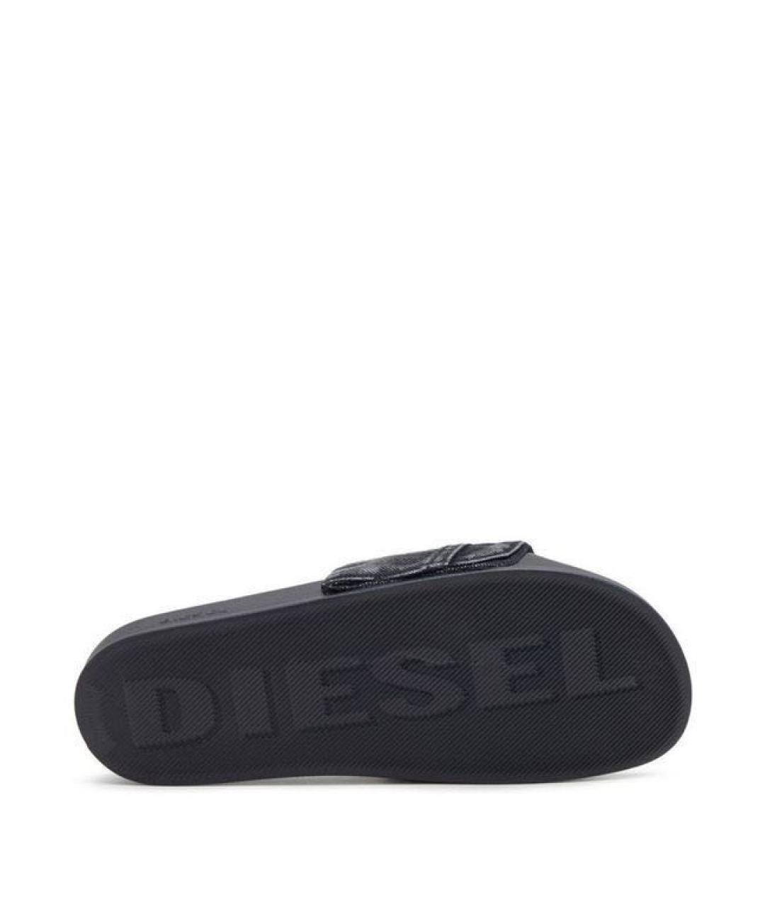 DIESEL Серые шлепанцы, фото 6