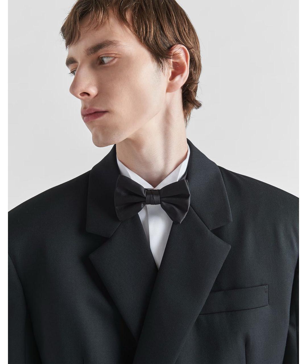 PRADA Черная шелковая бабочка, фото 2