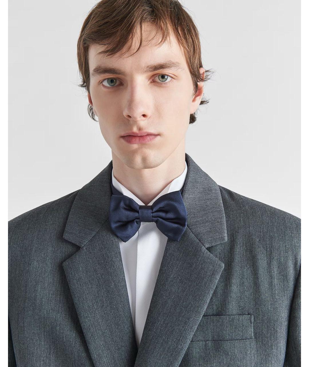 PRADA Синяя шелковая бабочка, фото 2