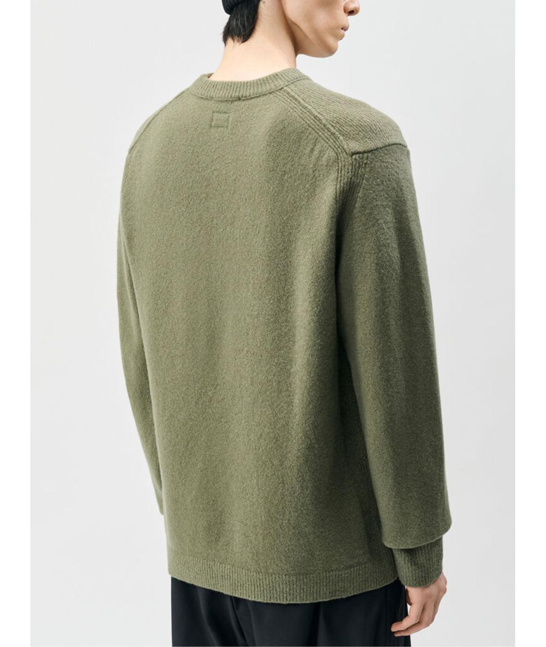 CP COMPANY Зеленый шерстяной джемпер / свитер, фото 3